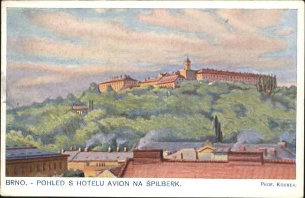 Brno Bruenn Aquarell
Pohled s Hotelu Avion
Spilsb