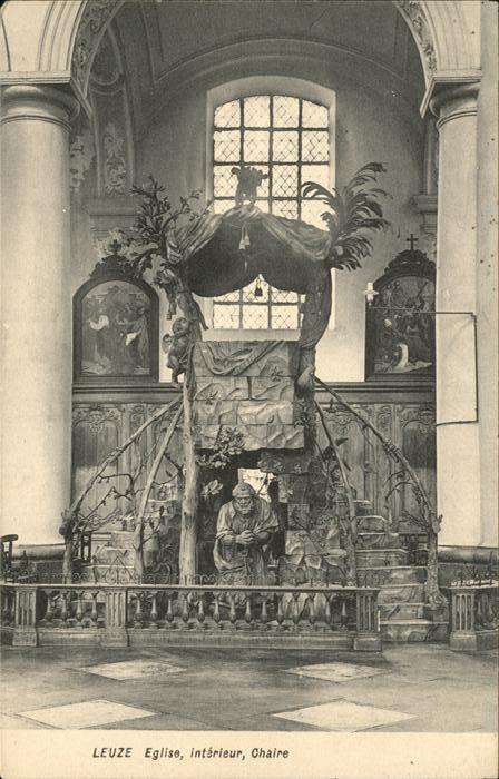 Leuze Hainaut Eglise Chaire
Chaire