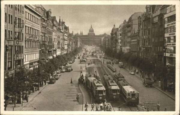 Prag Prahy Prague Vaclavske namesti
Altstadt
Straßenbah