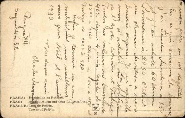 Prag Prahy Prague Rozhledna 
Petrine – Bild 2