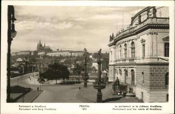 Prag Prahy Prague Parlamentsgebäude