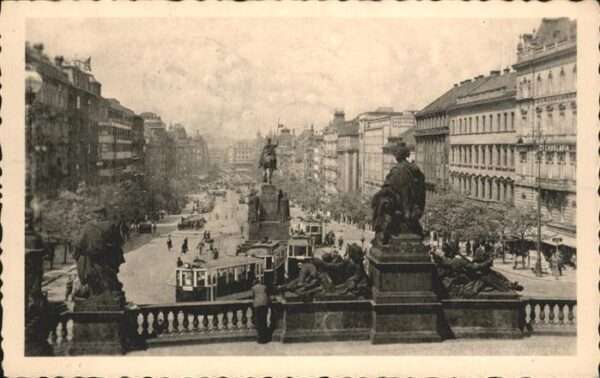 Prag Prahy Prague Wenzelsplatz