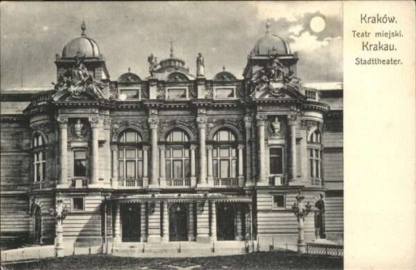 Krakau Krakow Stadttheater