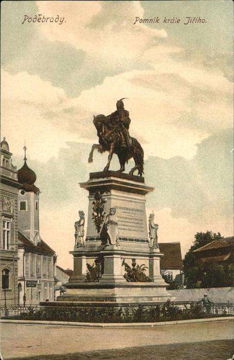 Podebrady Pomnik Krdie Jiriho