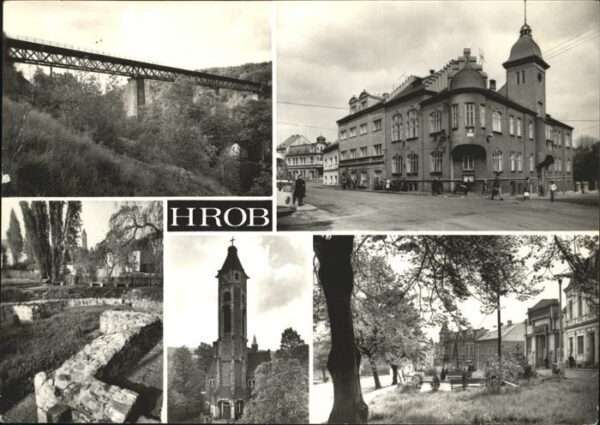 Hrob Eisenbahnlinie
Kirche