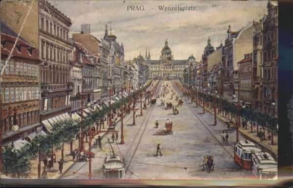 Prag Prahy Prague Wenzelsplatz