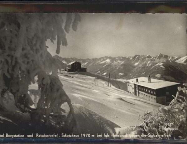 Igls Cuetschen Bergstation
Patscherkofel-Schutzhaus 1