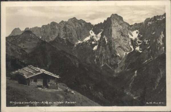Wilder Kaiser Hinterkaiserfelden-Alm