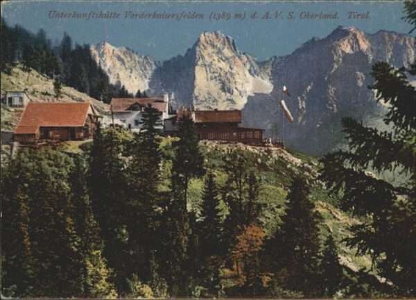Vorderkaiserfelden Unterkunftshütte
