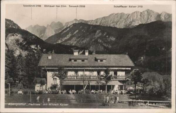 Wilder Kaiser Alpengasthof Hechtsee