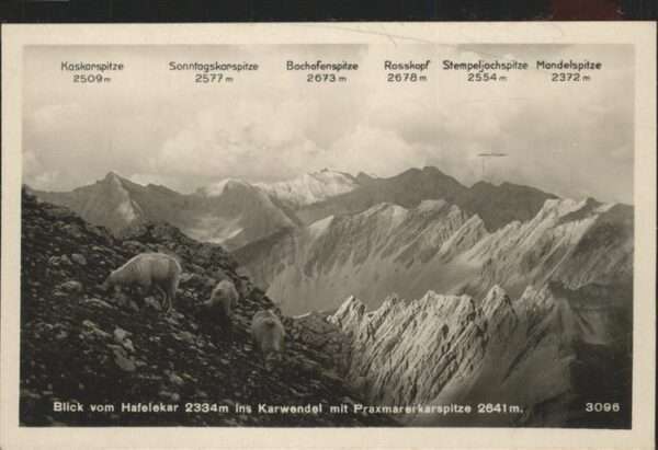 Tirol Region Hafelekar
karwendel
Praxmarerkarspitz