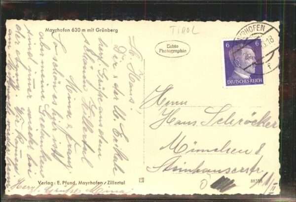 Mayrhofen Zillertal Grünberg – Bild 2