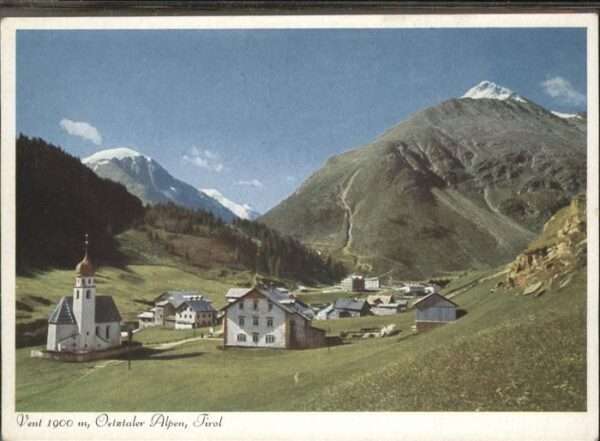 Vent Tirol Ötztaler Alpen