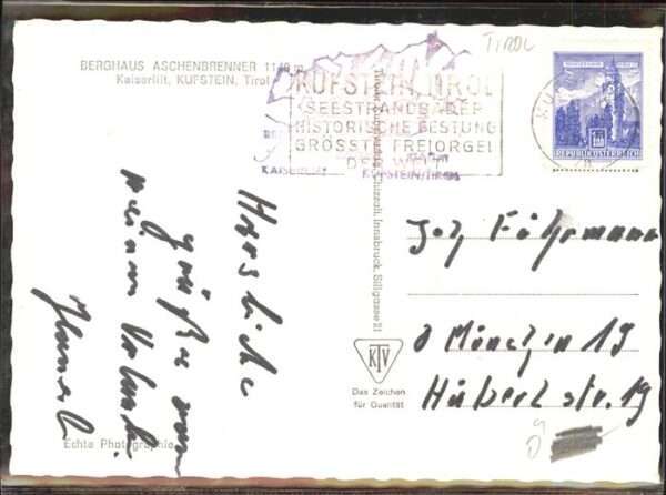 Kufstein Tirol Berghaus Aschenbrenner – Bild 2