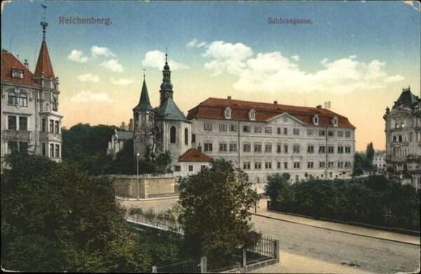 Reichenberg Liberec Boehmen Schlossgasse