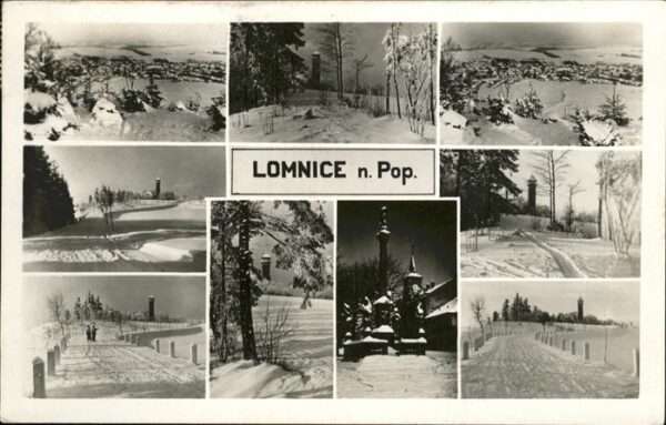 Lomnice nad Popelkou Winterimpressionen