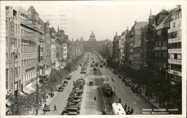 Prag Prahy Prague Wenzelsplatz