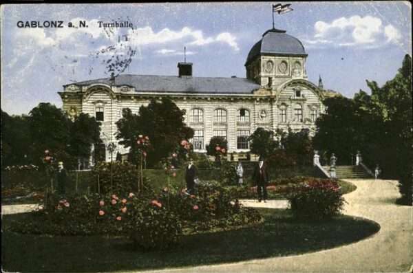 Gablonz Neisse Tschechien Turnhalle