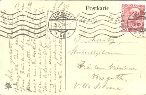 Karlsbad Eger Innere Sprudelkolonnade – Bild 2