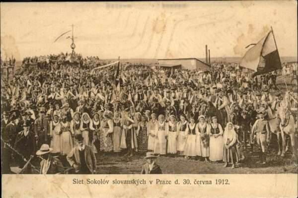 Prag Prahy Prague Slet sokolov slovanskych v Praze 1912