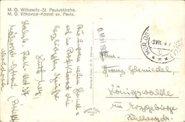 Witkowitz Tschechien Pauluskirche – Bild 2
