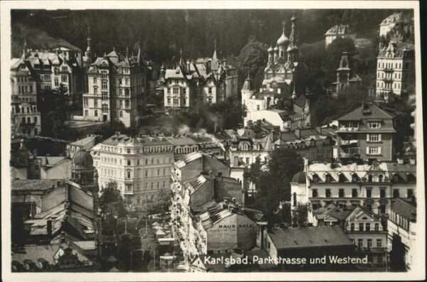 Karlsbad Eger Parkstrasse
Westend