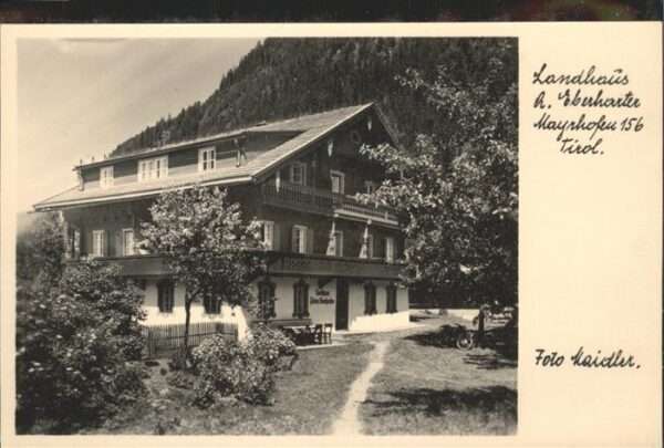 Mayrhofen Zillertal Landhaus