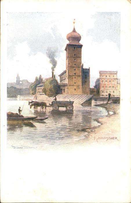 Prag Prahy Prague Aquarell
Hafen
