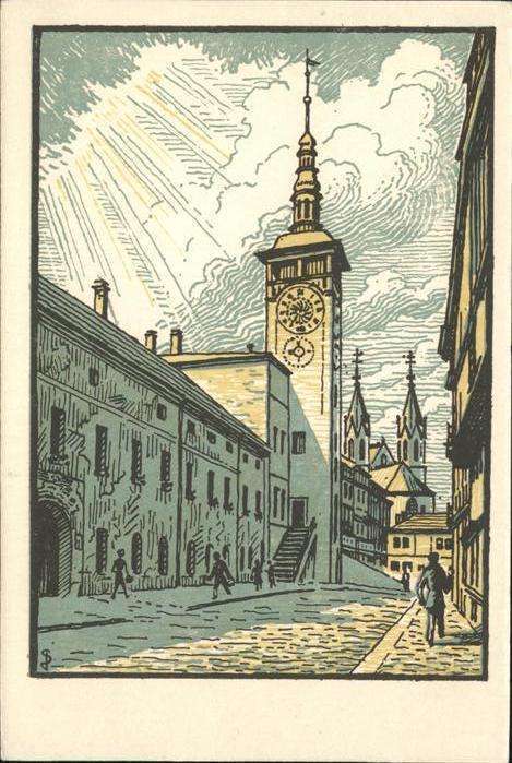 Kremsier Kromeriz Czechia Radnice Stara 
Jindra Schmidt del.