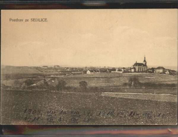 Sedlice Breznice Okres Pibram Panorama
Kirche