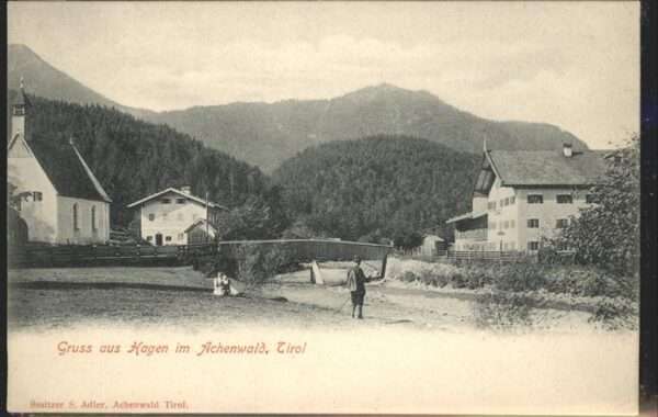 Hagen Achenwald Tirol Panorama
Brücke