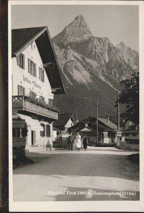 Ehrwald Tirol Sonnenspitze
