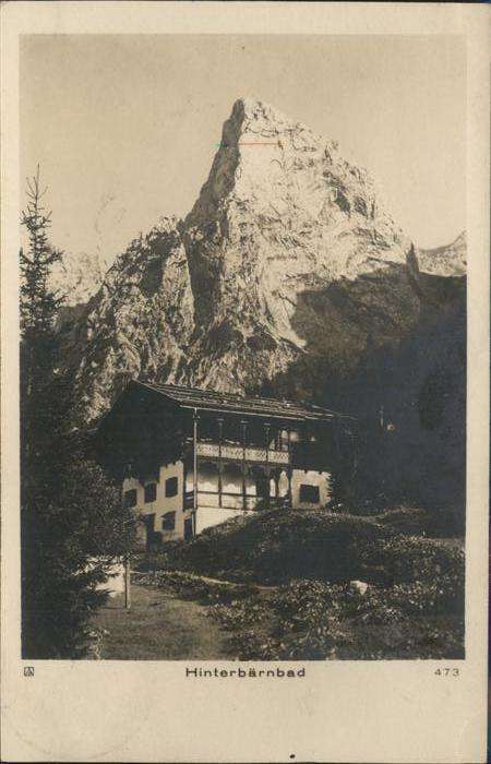 Kufstein Tirol Hinterbärnbad