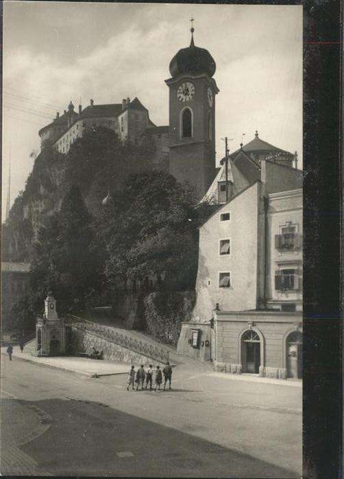 Kufstein Tirol Oberer Stadtplatz Festung Geroldseck