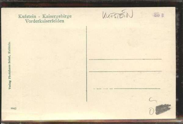 Kufstein Tirol Vorderkaiserfelden – Bild 2