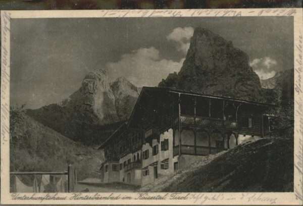 Hinterbaernbad Unterkunftshaus