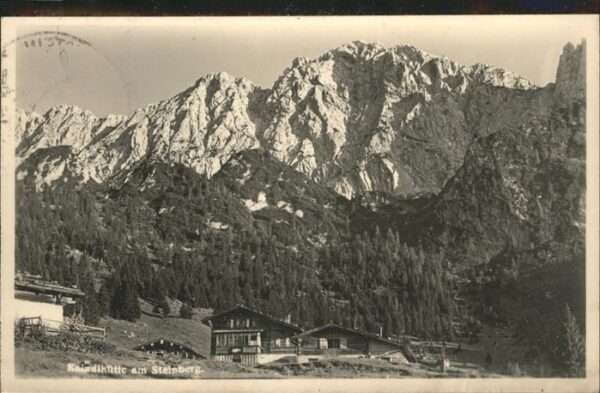 Kufstein Tirol Kaindlhütte Steinberg
