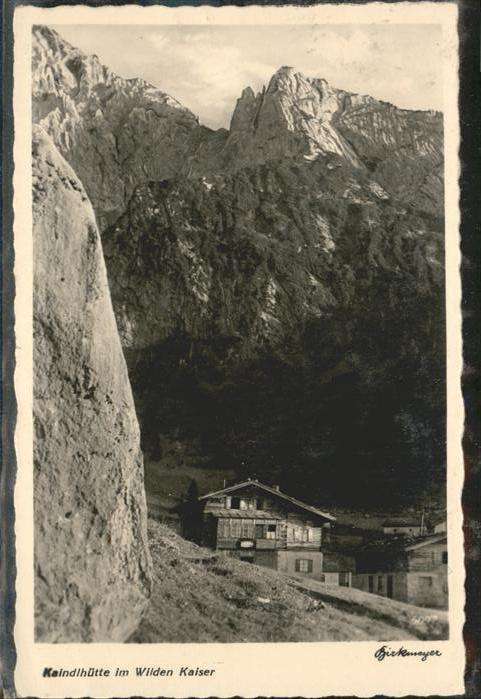 Kufstein Tirol Kaindlhütte Wilden Kaiser