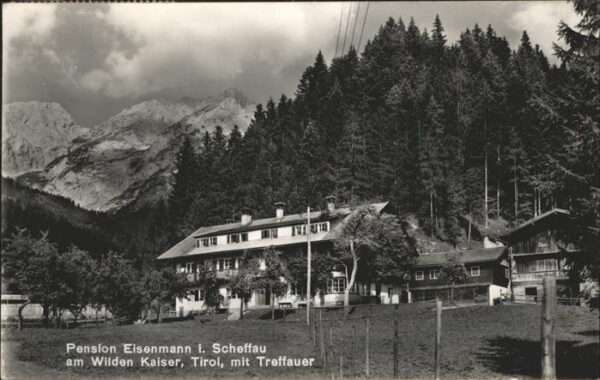 Scheffau Wilden Kaiser Pension Eisenmann