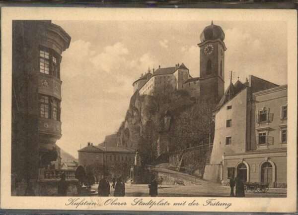 Kufstein Tirol Oberer Stadtplatz Festung