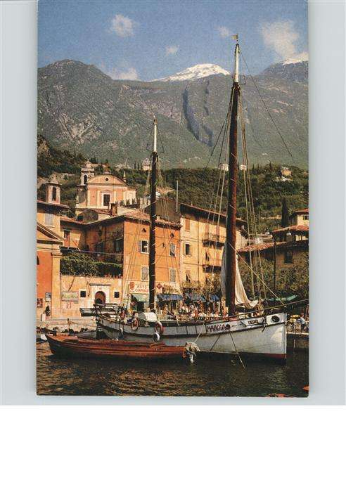 Malcesine Lago di Garda Schiff