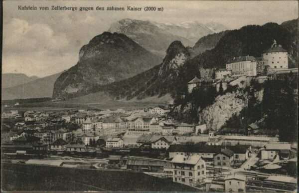 Kufstein Tirol zahmen Kaiser