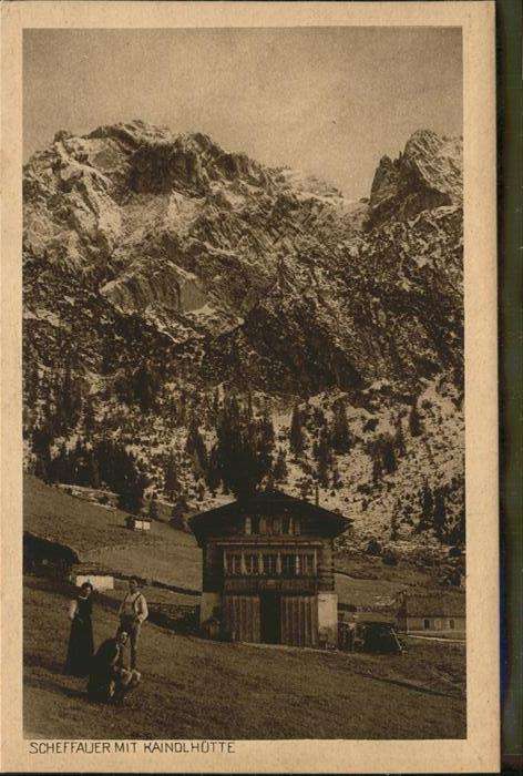 Scheffauer Kaiser Kaindlhütte