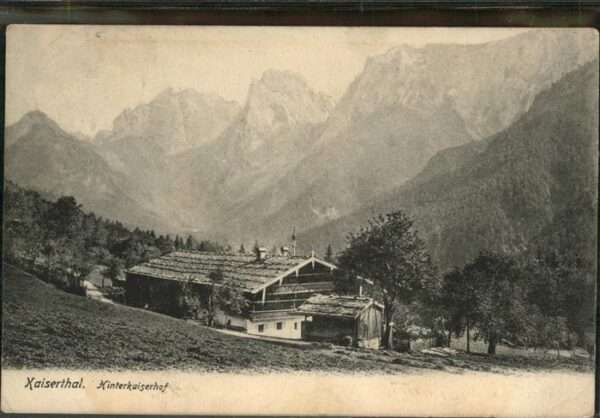 Kaisertal Hinterkaiserhof