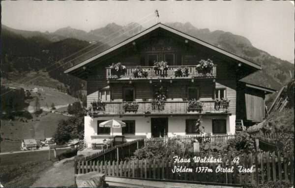 Soelden Haus Waldhart