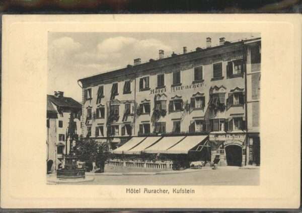 Kufstein Tirol Hotel Auracher