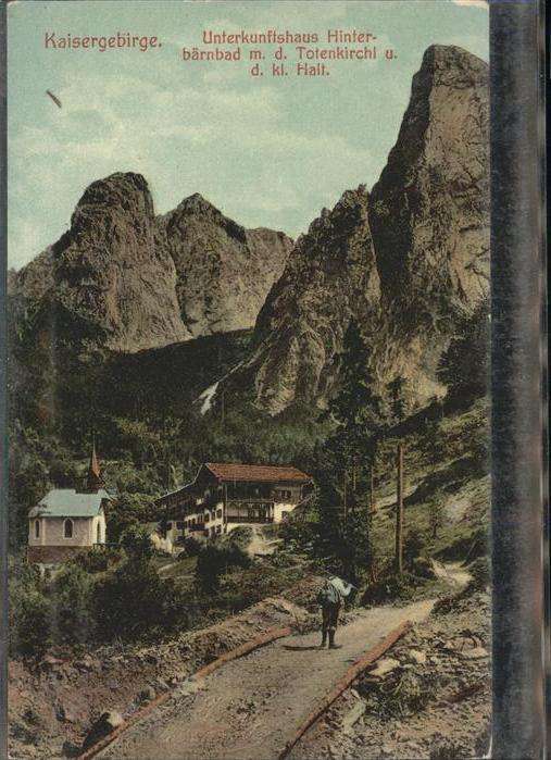 Hinterbaernbad Unterkunftshaus