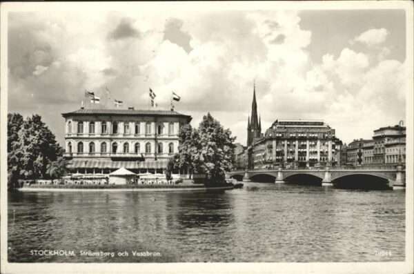 Stockholm Stromsborg Vasabron Brücke
