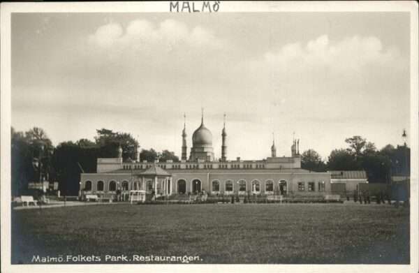 Malmo Schweden Folkets Park Restaurant