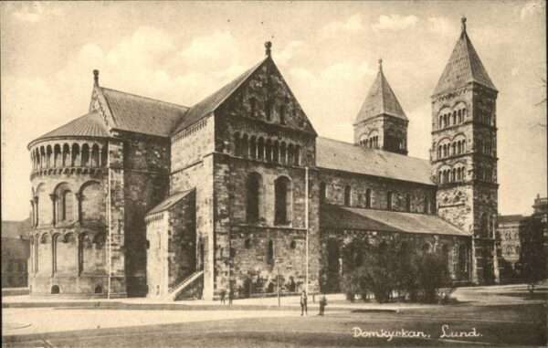 Lund Skane Lan Dom Kyrkan